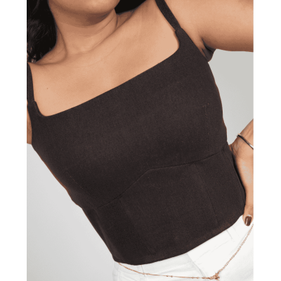 Mocha Corset | Premium Wear - Vani India